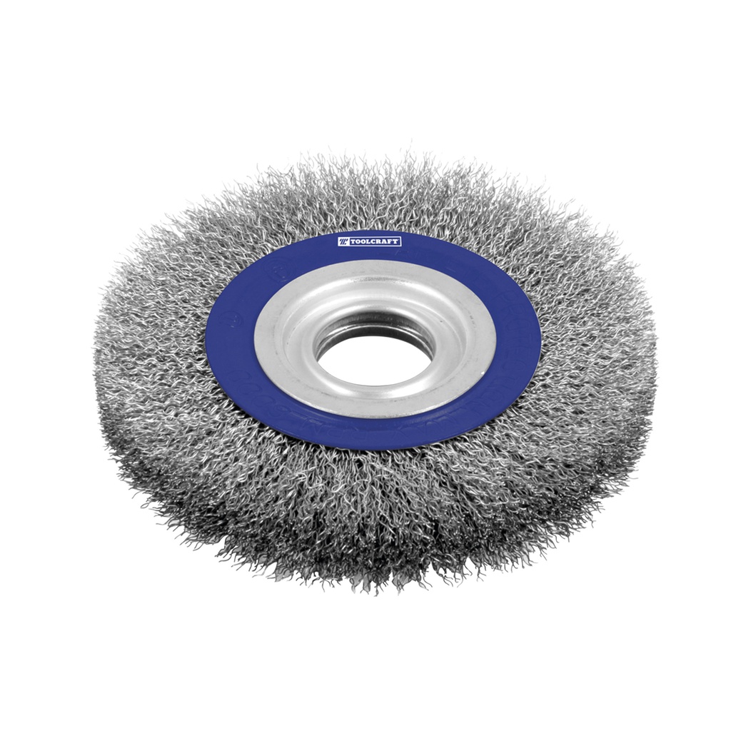CARDA CIRCULAR ONDULADA 6&quot; ESMERIL CALIBRE 0.35 EJE