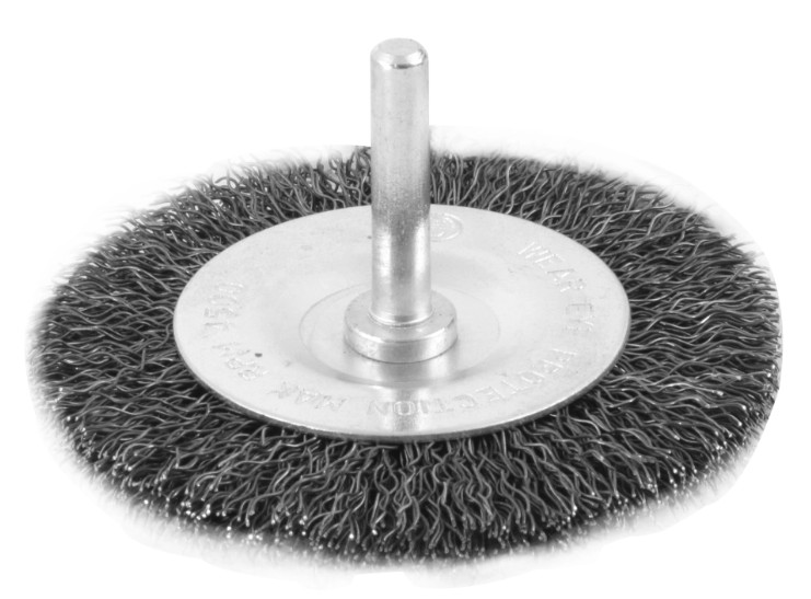 CARDA CIRCULAR VASTAGO 3&quot; FINO   CALIBRE 0.20