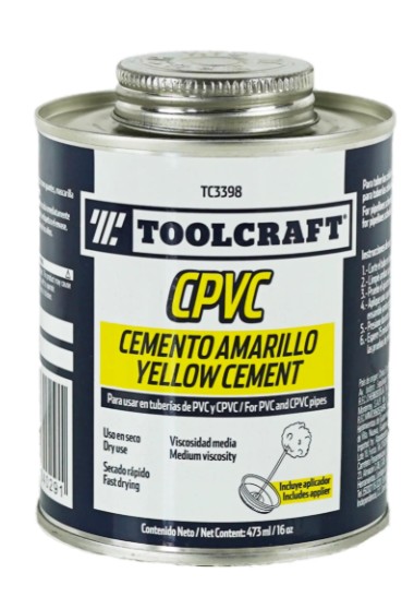CEMENTO PARA CPVC 8OZ/AMARILLO