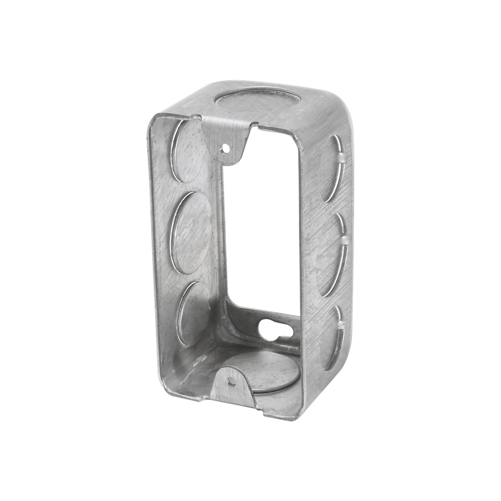 EXTENSION METALICA CAJA RECTANGLUAR 4&quot;X2&quot;