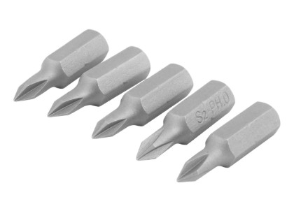 PUNTAS DESARMADOR 1/4" X 1" 5PIEZAS