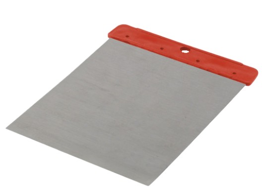 ESPATULA TIPO CUÑA DE ACEROS/MANGO GDE 10 X 13.5 CM