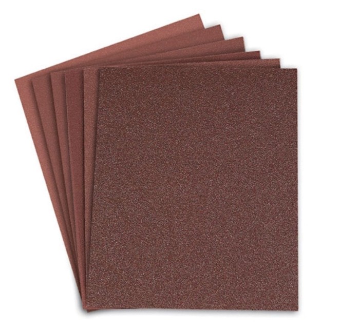 LIJA ESMERIL ROJA DE 9" X 11" GRANO -100 UNI-PLUS 