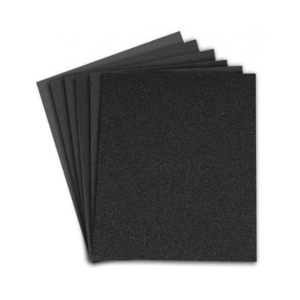 LIJAS ESMERIL NEGRA SET 10PZS