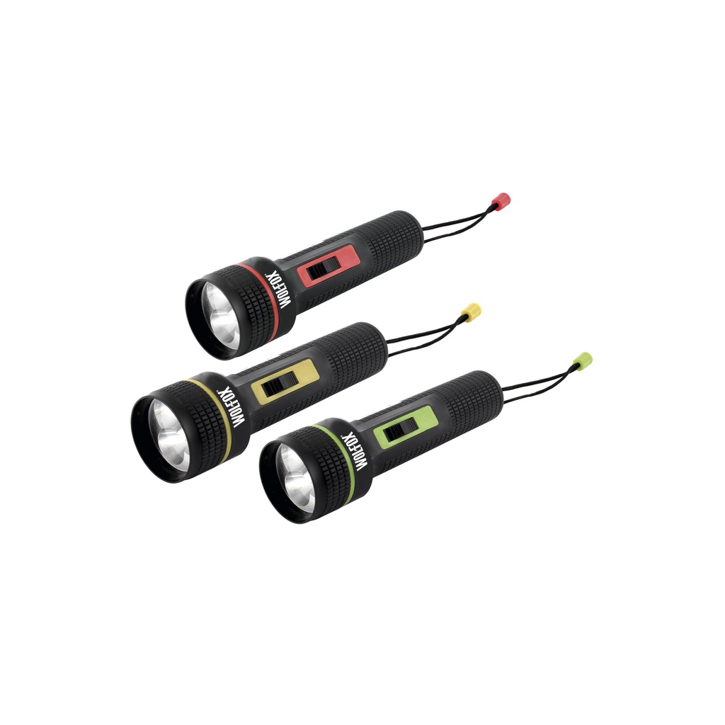 LINTERNA DE PLASTICO CON 3 LED