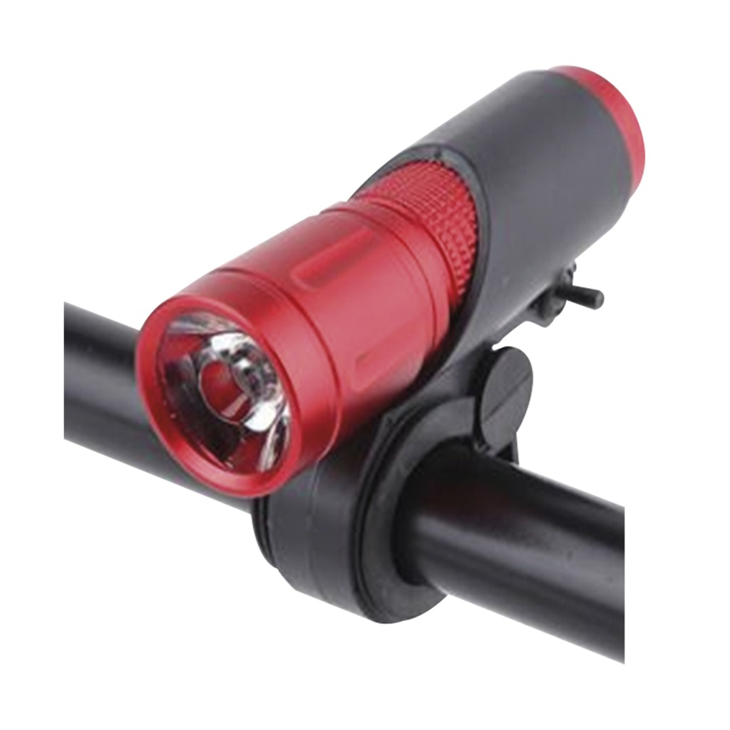 LINTERNA DELANTERA DE ALUMINIO PARA BICICLETA