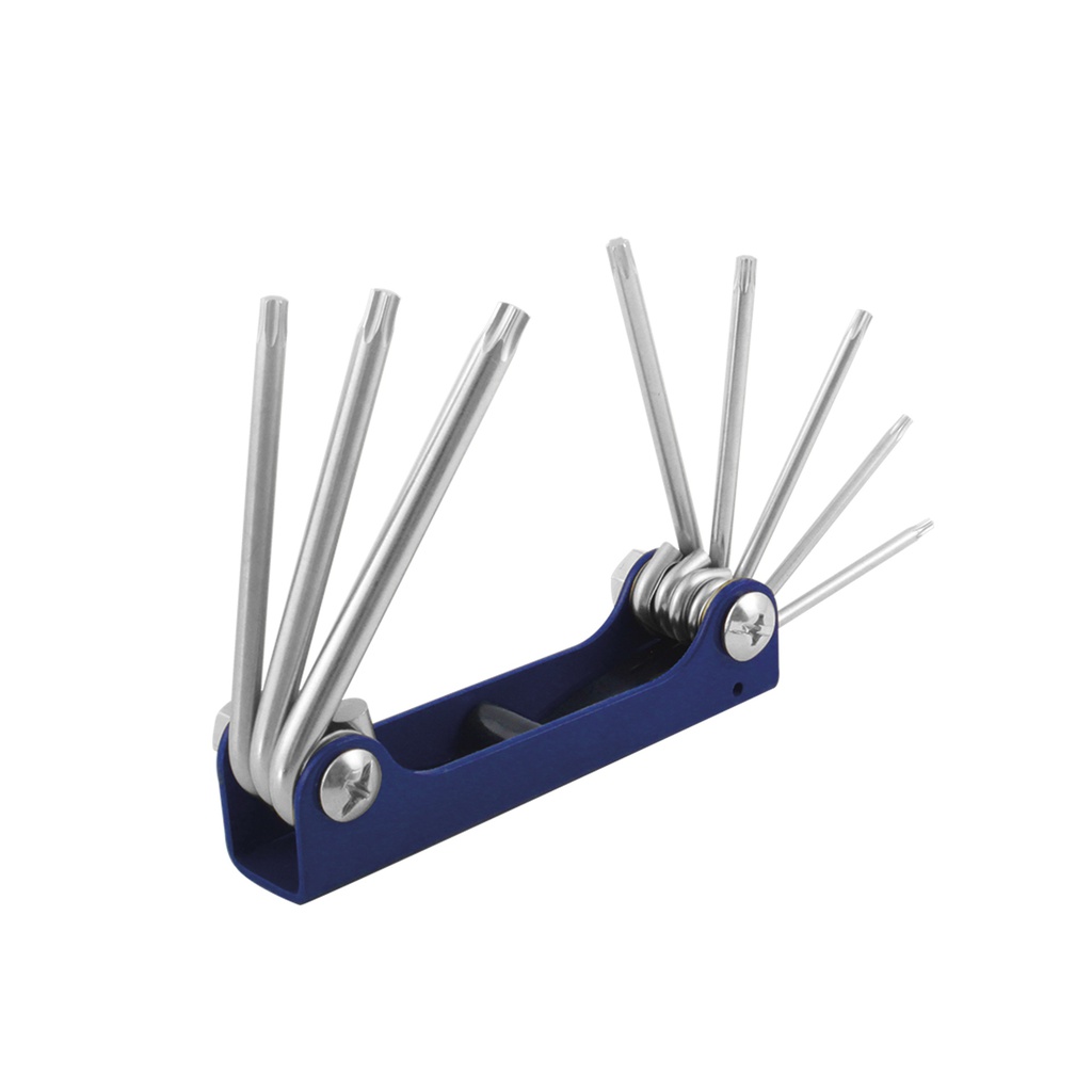 LLAVES TORX TIPO NAVAJA JUEGO 8 PIEZAS