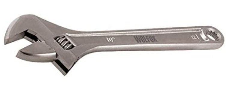 LLAVE AJUSTABLE/PERICA 10" CROMADA