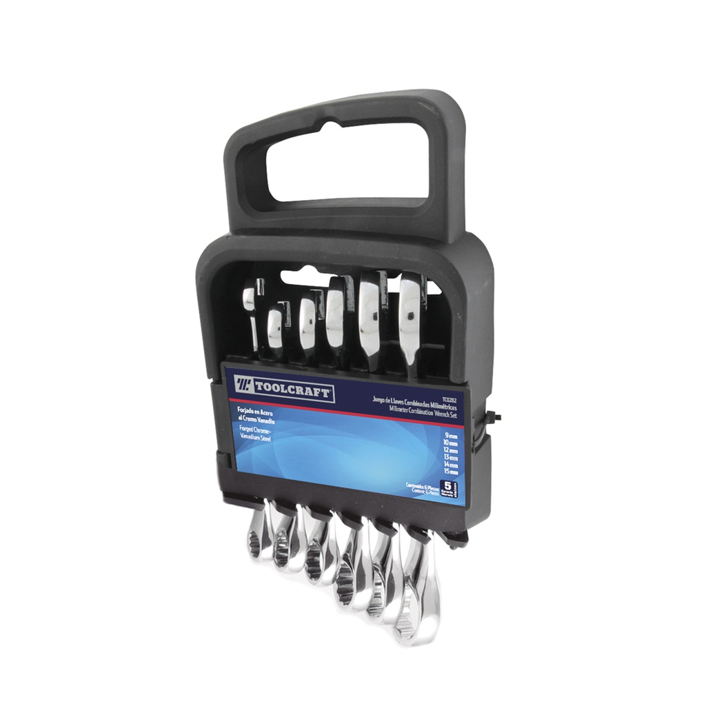LLAVE COMBINADA 6 PIEZAS MILIMETRICA