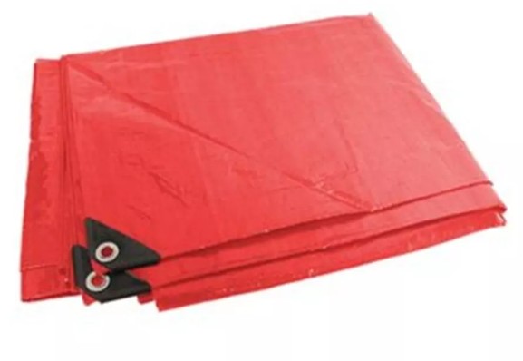 LONA ROJA 5 X 6M