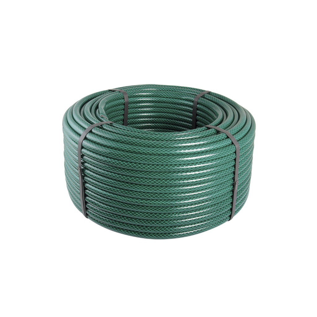 MANGUERA TRICAPA REFORZADA JARDIN 1/2&quot; X 100M