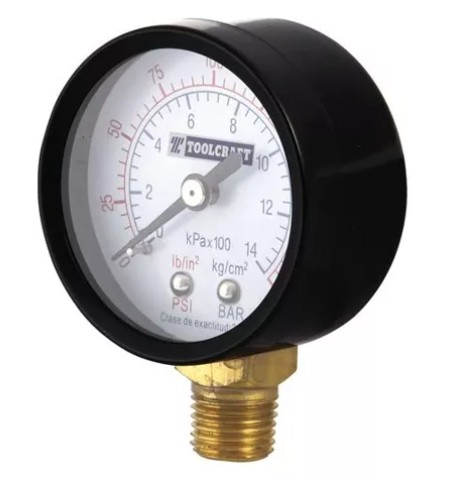 MANOMETRO 0-100 PSI