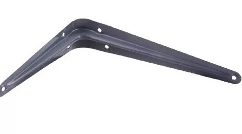 MENSULA PARA ESTANTE GRIS 6&quot;X8&quot;
