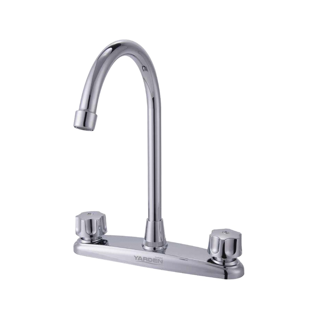 MEZCLADORA ABS FREGADERO 8"    CUELLO BASTON MANERAL PUNTOS 