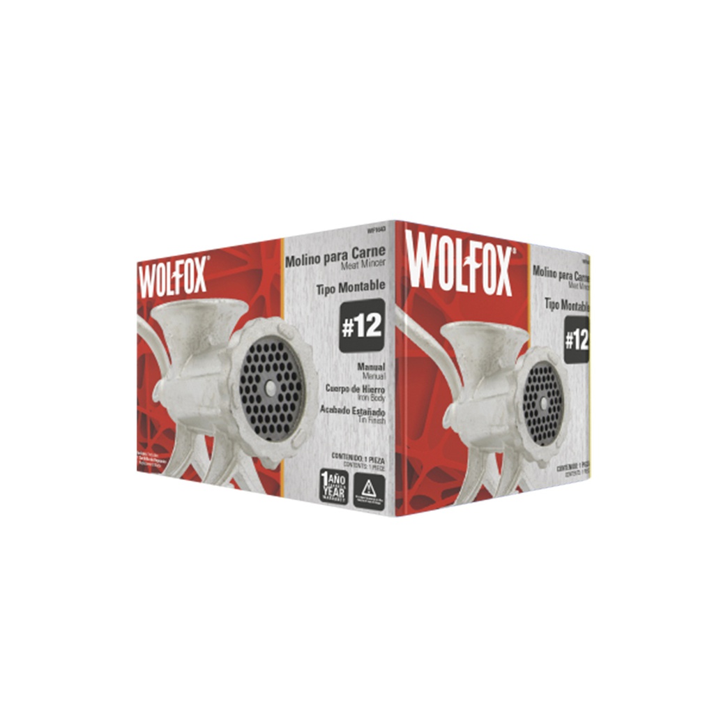 MOLINO MONTABLE PARA CARNE #12