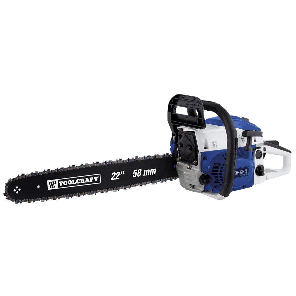 MOTOSIERRA MOTOR A GASOLINA BARRA DE CORTE DE 22"