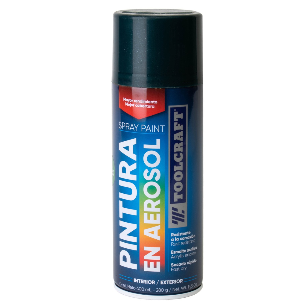 PINTURA AEROSOL VERDE METALICO