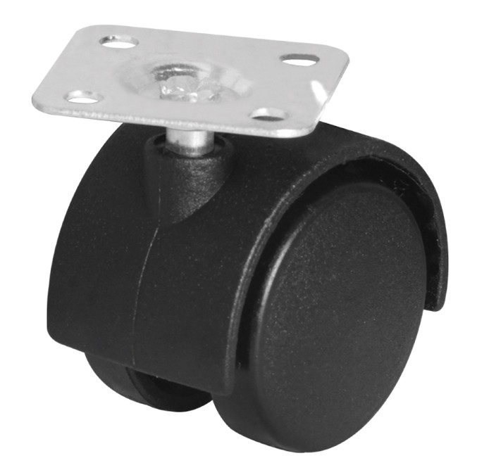RODAJA DE NYLON CON PLACA 50MM(2") TIPO YOYO