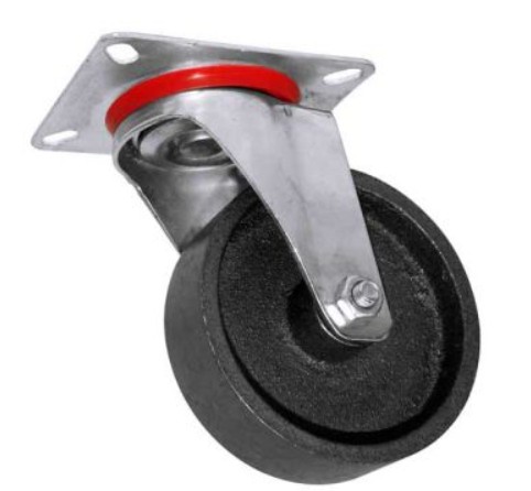 RODAJA FIERRO PLACA MOVIL 4&quot;(100MM)