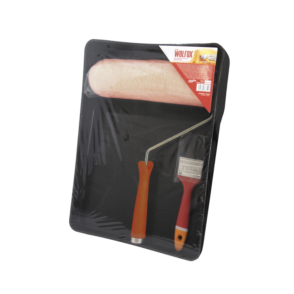RODILLO 9&quot; BROCHA 2&quot; Y CHAROLA