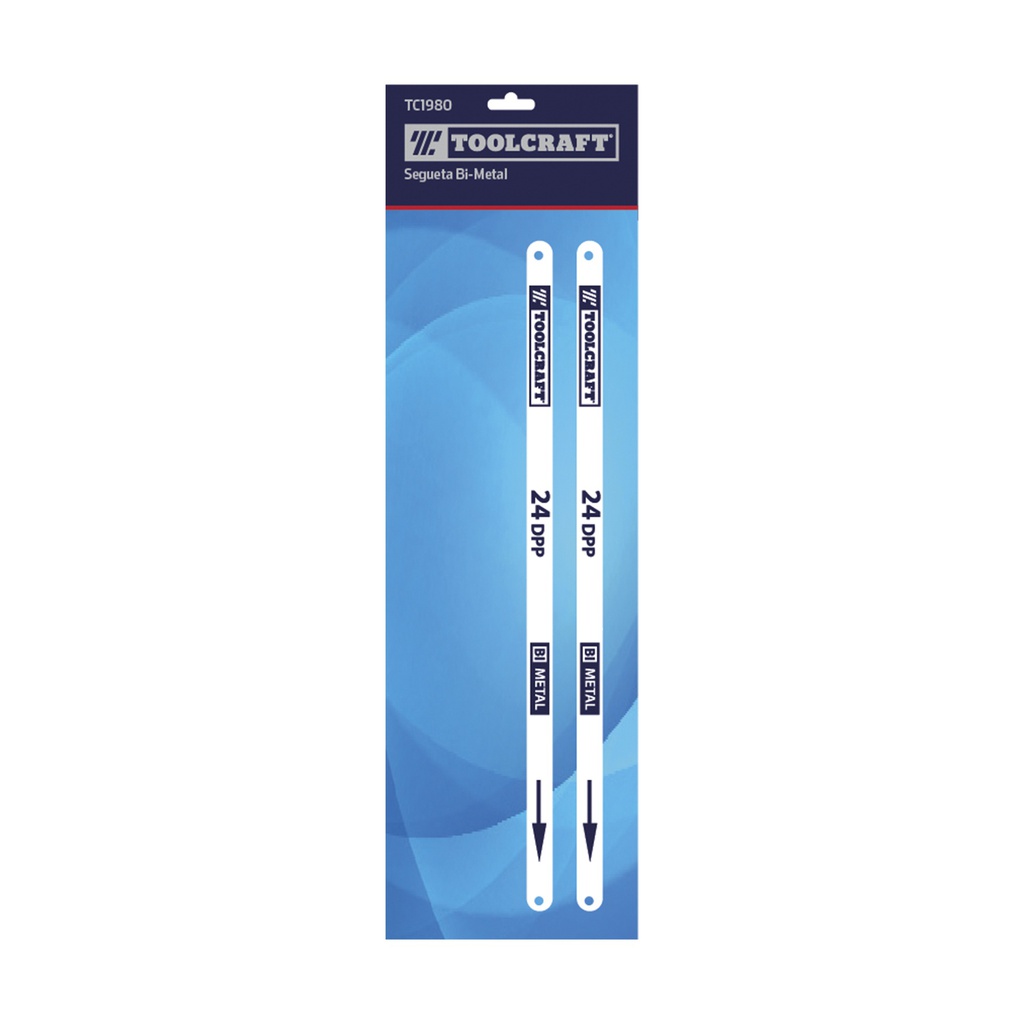 SEGUETA BIMETALICA 24DPP BLISTER 2 PZAS