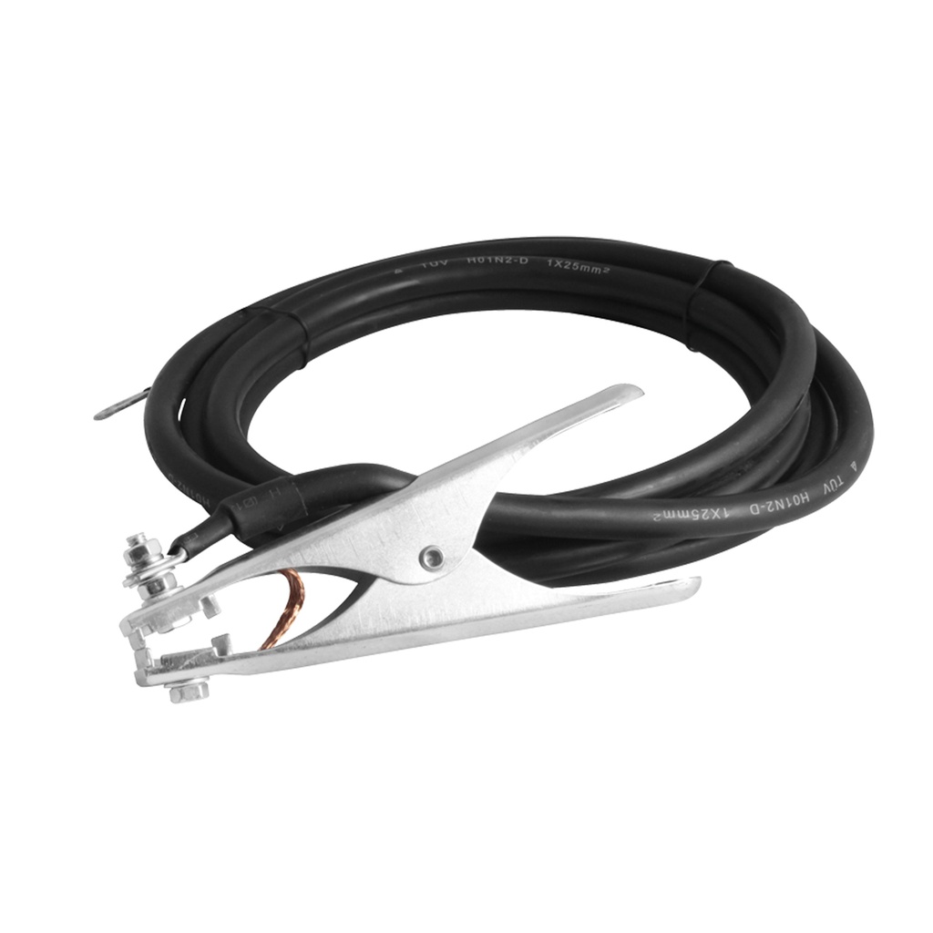 CABLES PARA SOLDADORA CON PINZA PARA TIERRA