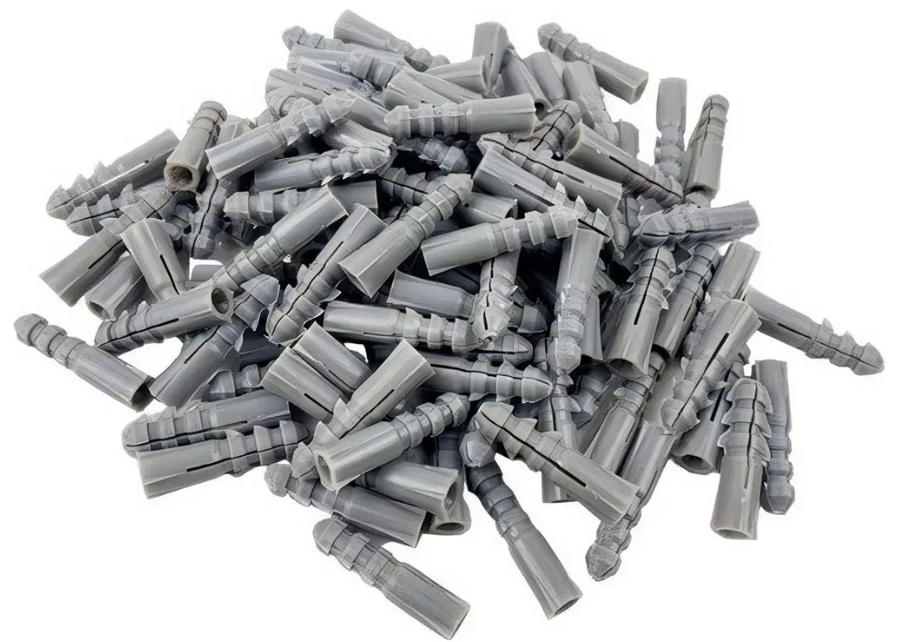 TAQUETE DE PLASTICO 3/8&quot; (BOLSA DE 100 PZS)