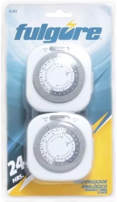 TEMPORIZADOR ANALOGO 24 HORAS2PACK