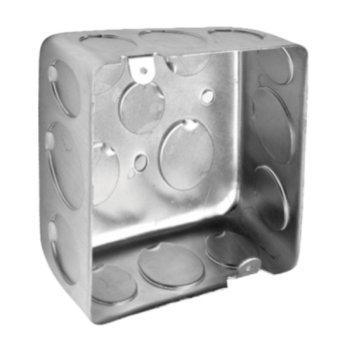 CAJAS METALICAS CUADRADAS TIPO PESADAS  4 11/16