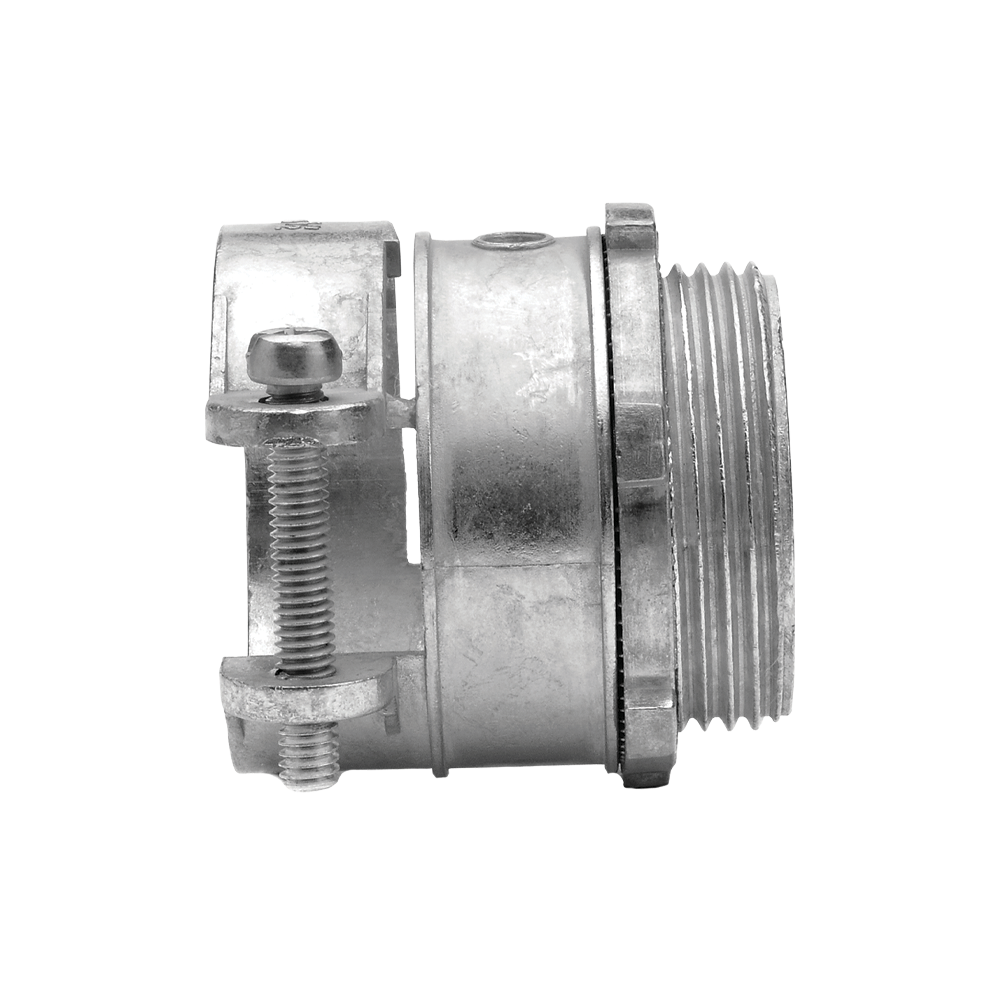 CONECTOR RECTO PARA TUBO METALICO FLEXIBLE  1”