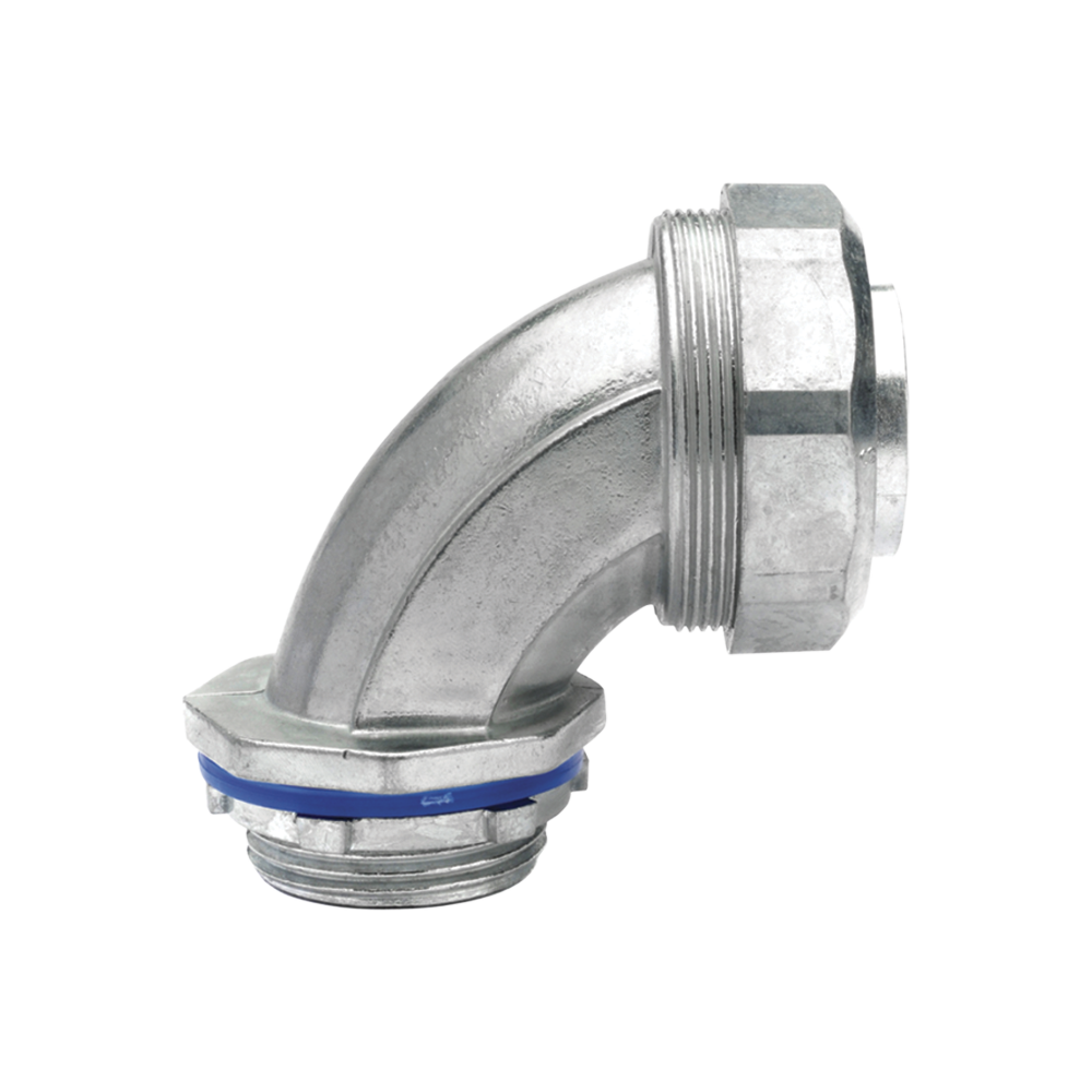 CONECTOR CURVO PARA TUBO LIQUIDTIGHT 1”