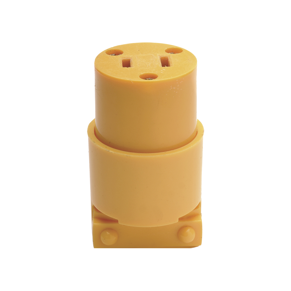 CONTACTO PLASTICO POLARIZADO CON ABRAZADERA