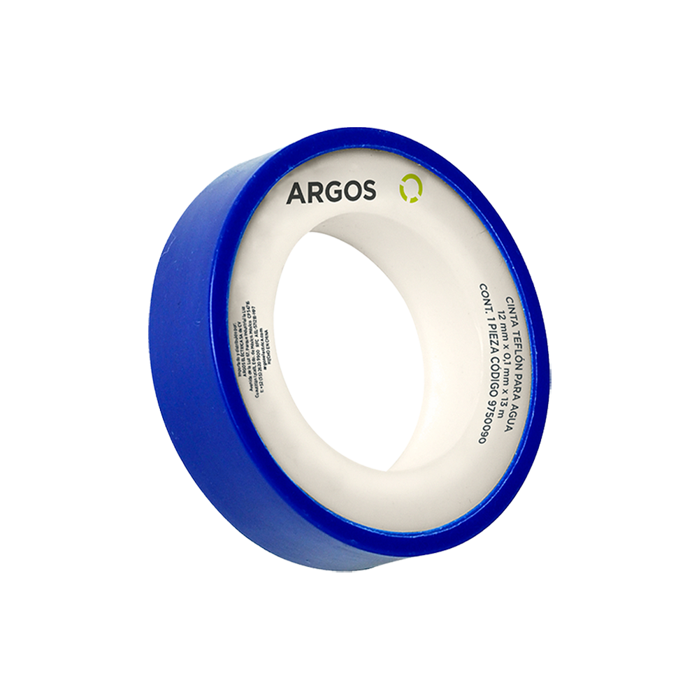 CINTAS TEFLON PARA AGUA 12 mm x 13 m    BLANCA