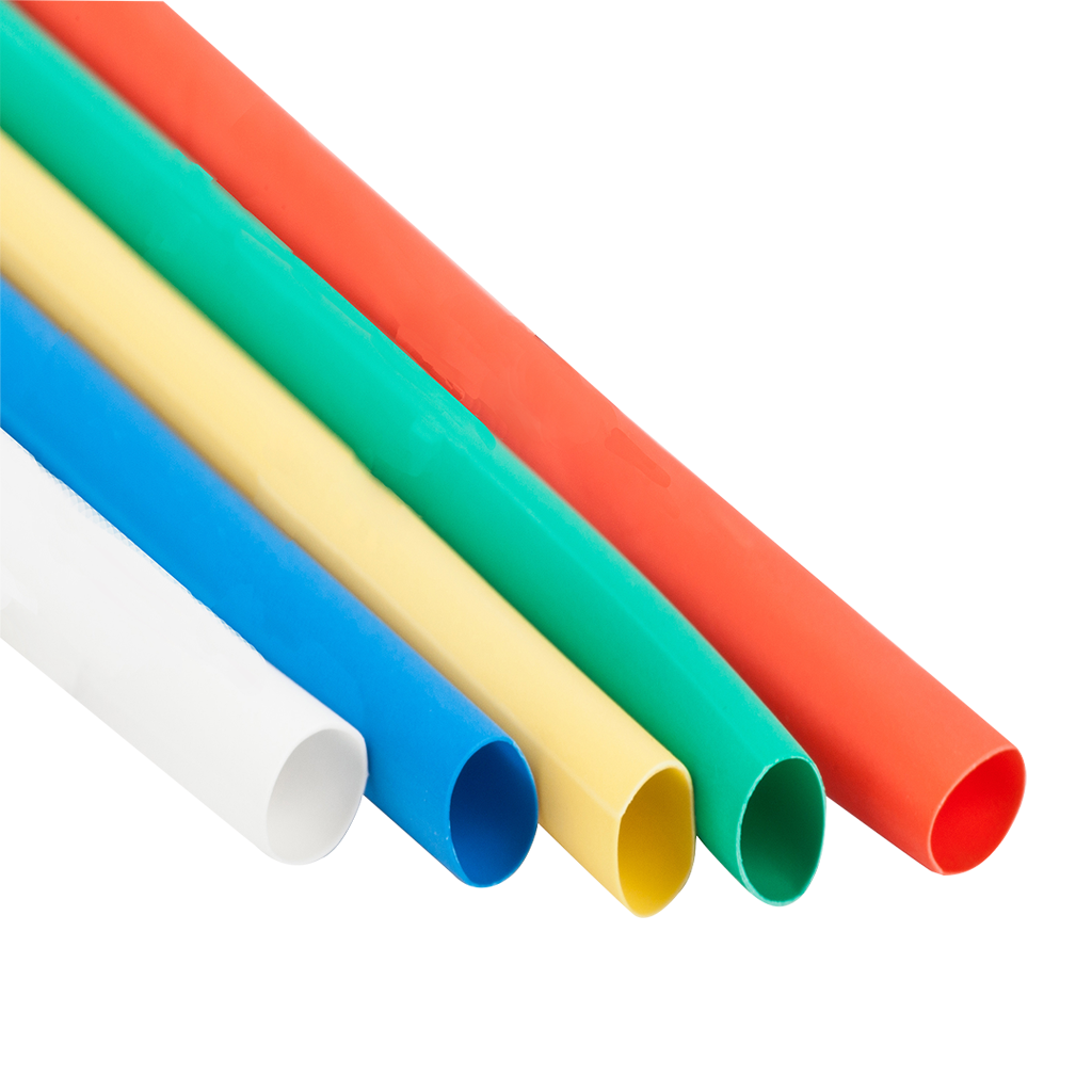 TUBO TERMOCONTRACTIL. 3/16&quot; CINCO COLORES