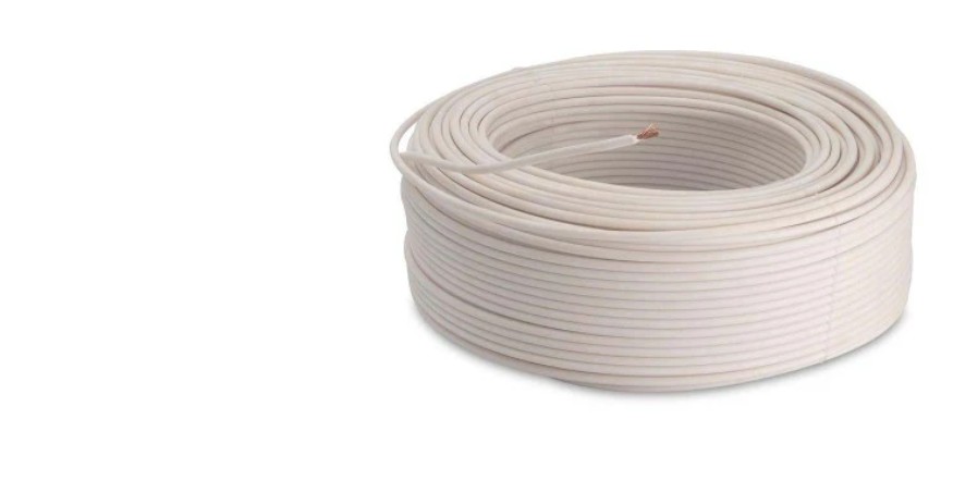 CABLE DE 100 MTSNYLON THHN OR THWN-2 OR MTW 6 BLANCO