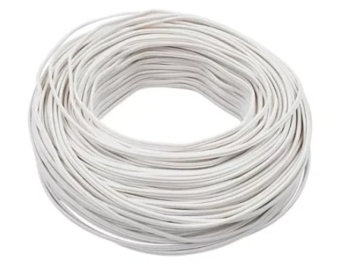 CABLE  DE 100 MTS   AUTOMOTRIZ FLEXIBLE  18 BLANCO