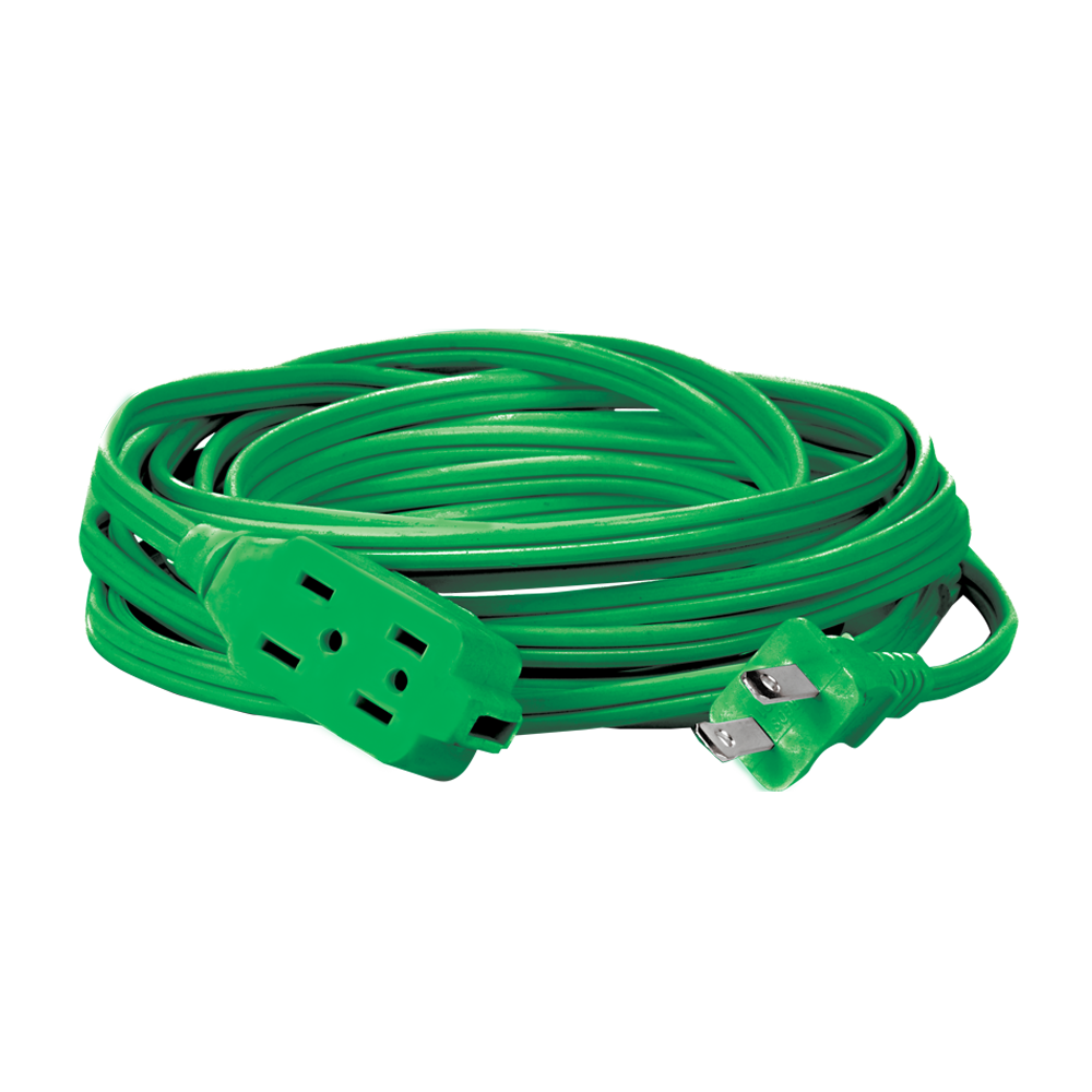 EXTENSION ELECTRODOMESTICA 5 METROS VERDE