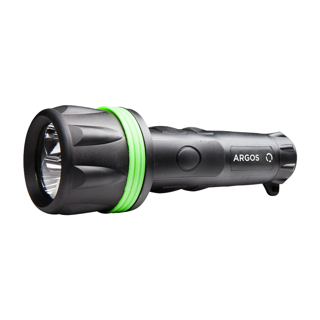 LINTERNA DE MANO FLASHLIGHT 2 BATERIAS AA 1.5 V~
