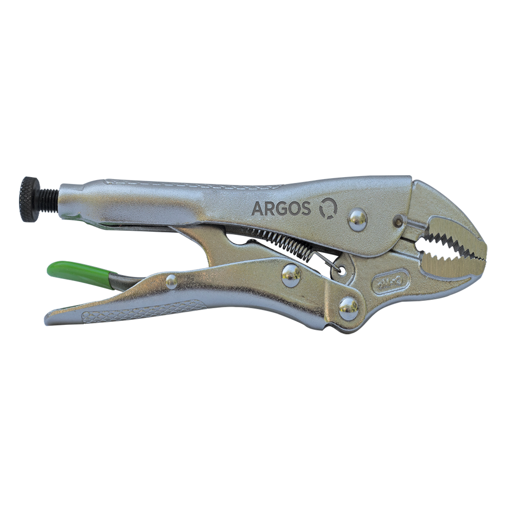 PINZA DE PRESION CON MORDAZA CURVA 10&quot; (254 mm)