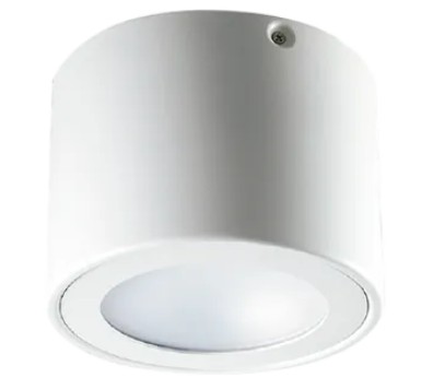 LUMINARIO CIRCULAR DE SOBREPONER LED CON DIFUSOR DE ACRILICO BLANCO 15 W 110-240 V~ 60 Hz 4 200 K 1 027 lm