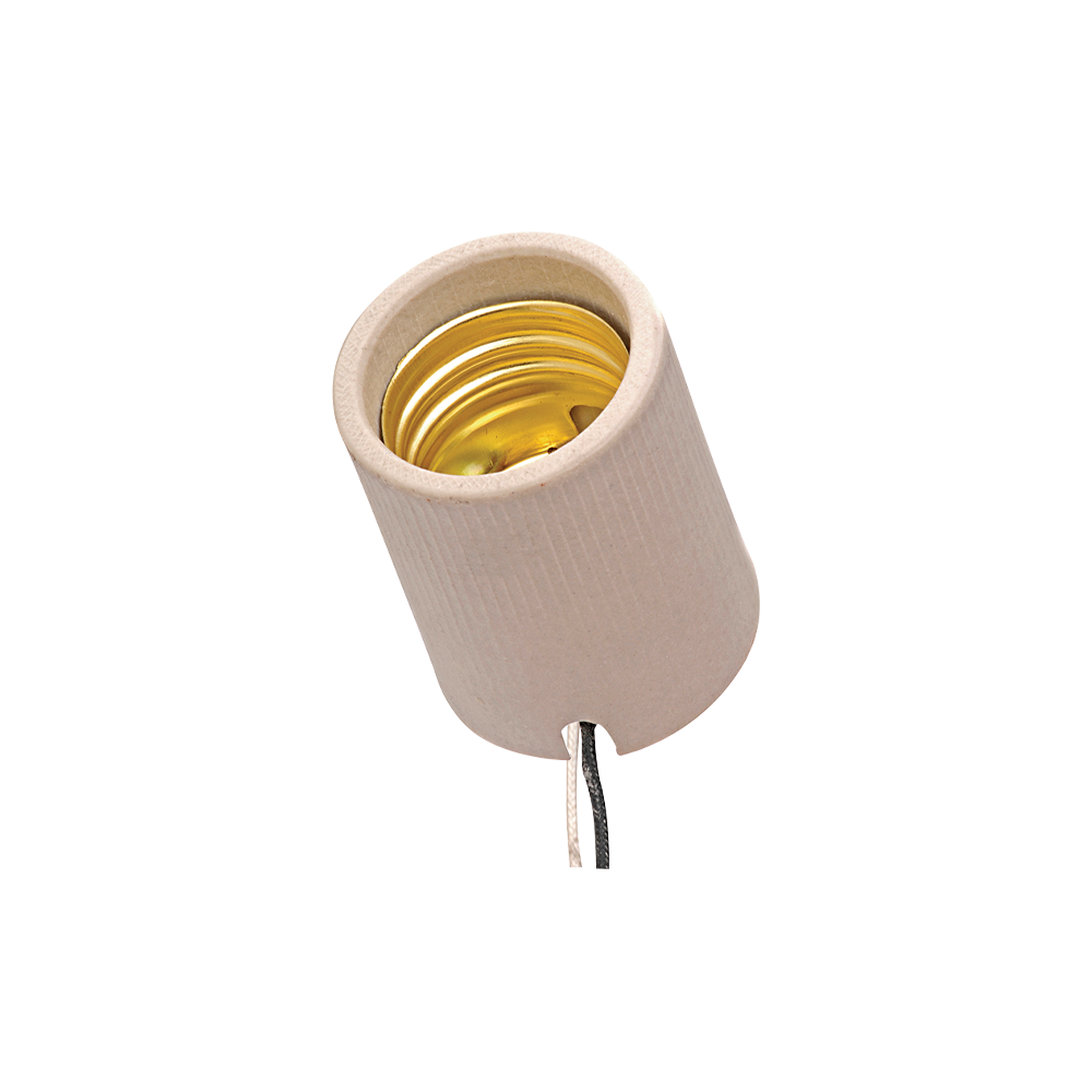 PORTALAMPARA TIPO MOGUL E39 DE CERAMICA