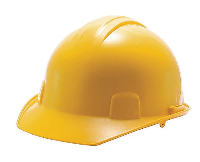 CASCO DE PROTECCION TERMOPLASTICA AMARILLO