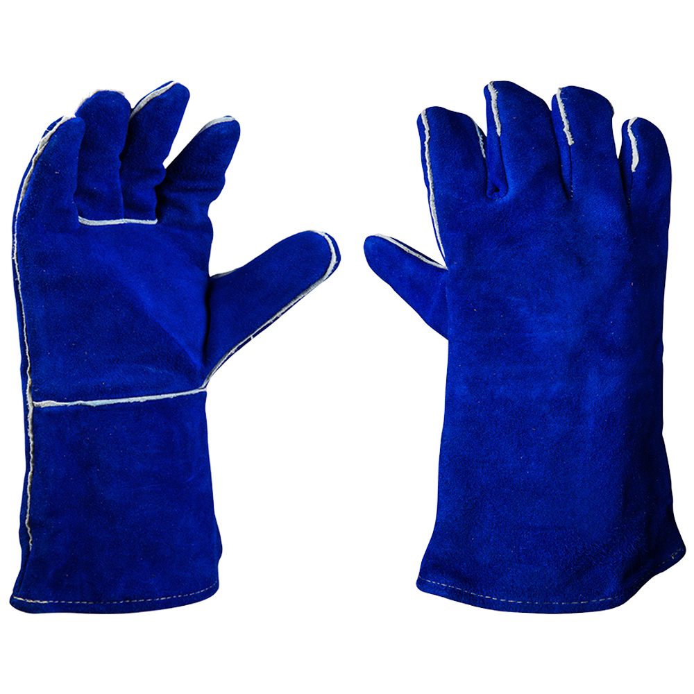 GUANTES DE SOLDADOR DE 14&quot; GRIS