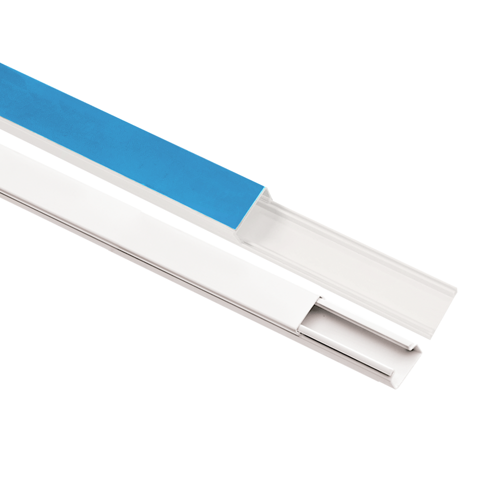 CANALETA MULTIFUNCION CON ADHESIVO 10mmx10mm