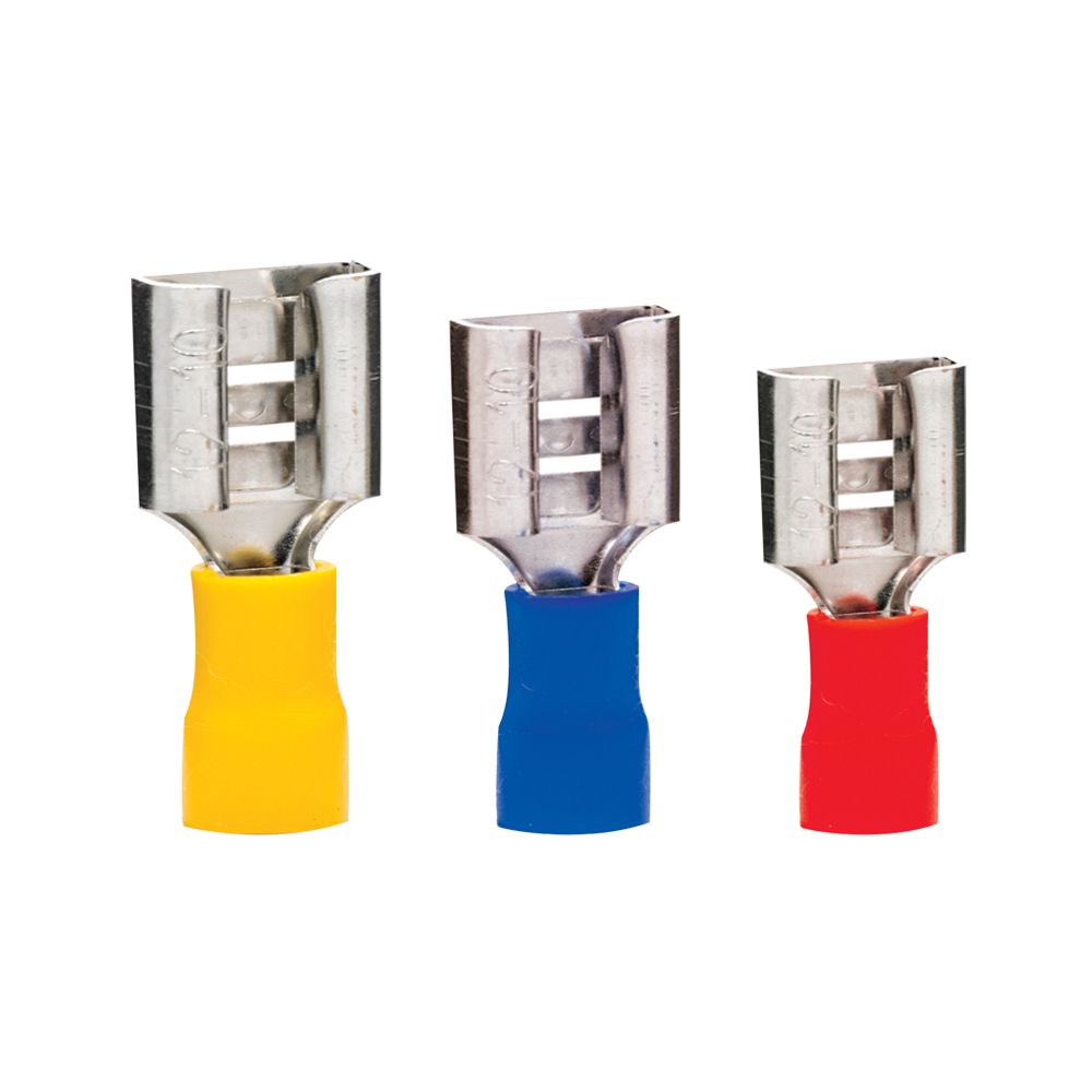 TERMINAL TIPO HEMBRA AISLADAS (PVC) .187 Y