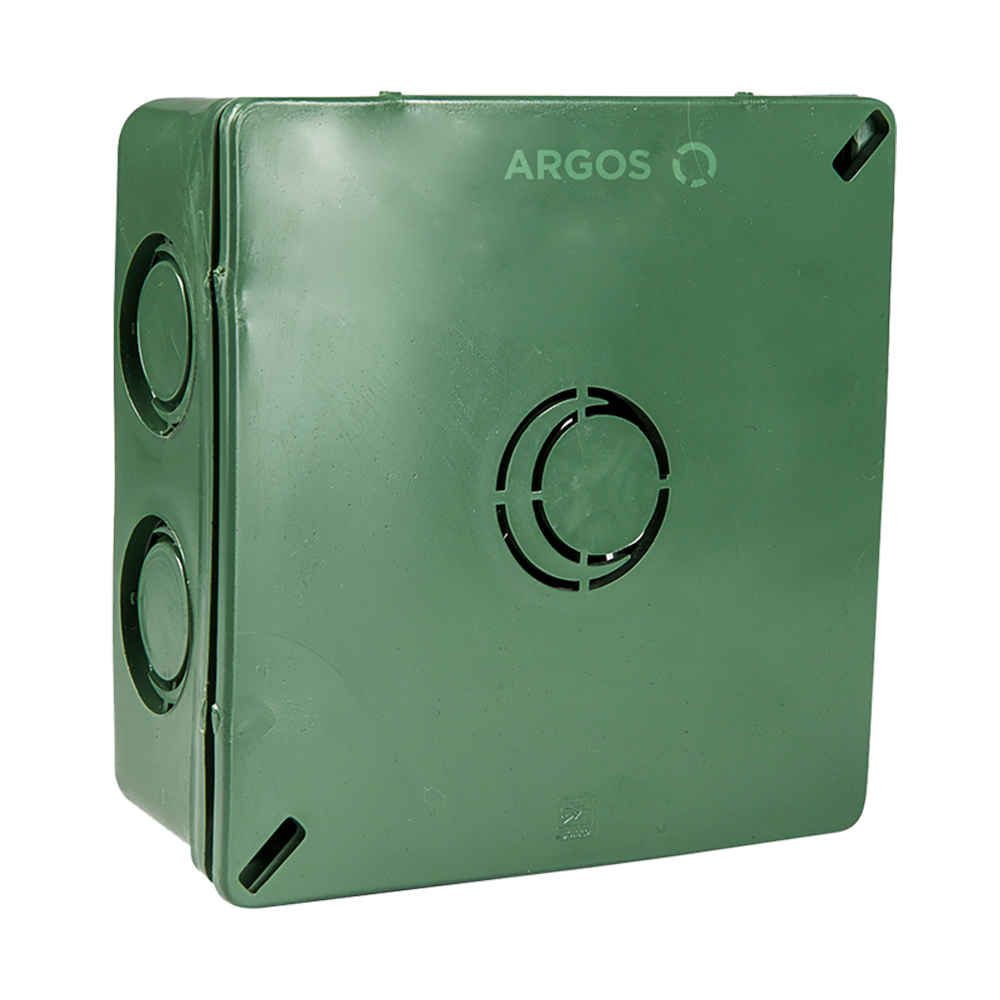 CAJA CUADRADA CON TAPA DE PVC 5X5