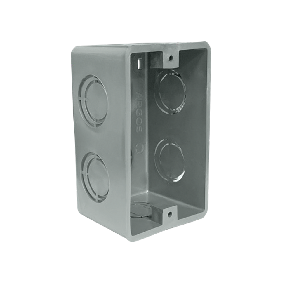 CHALUPA DE PVC 4X2 GRIS