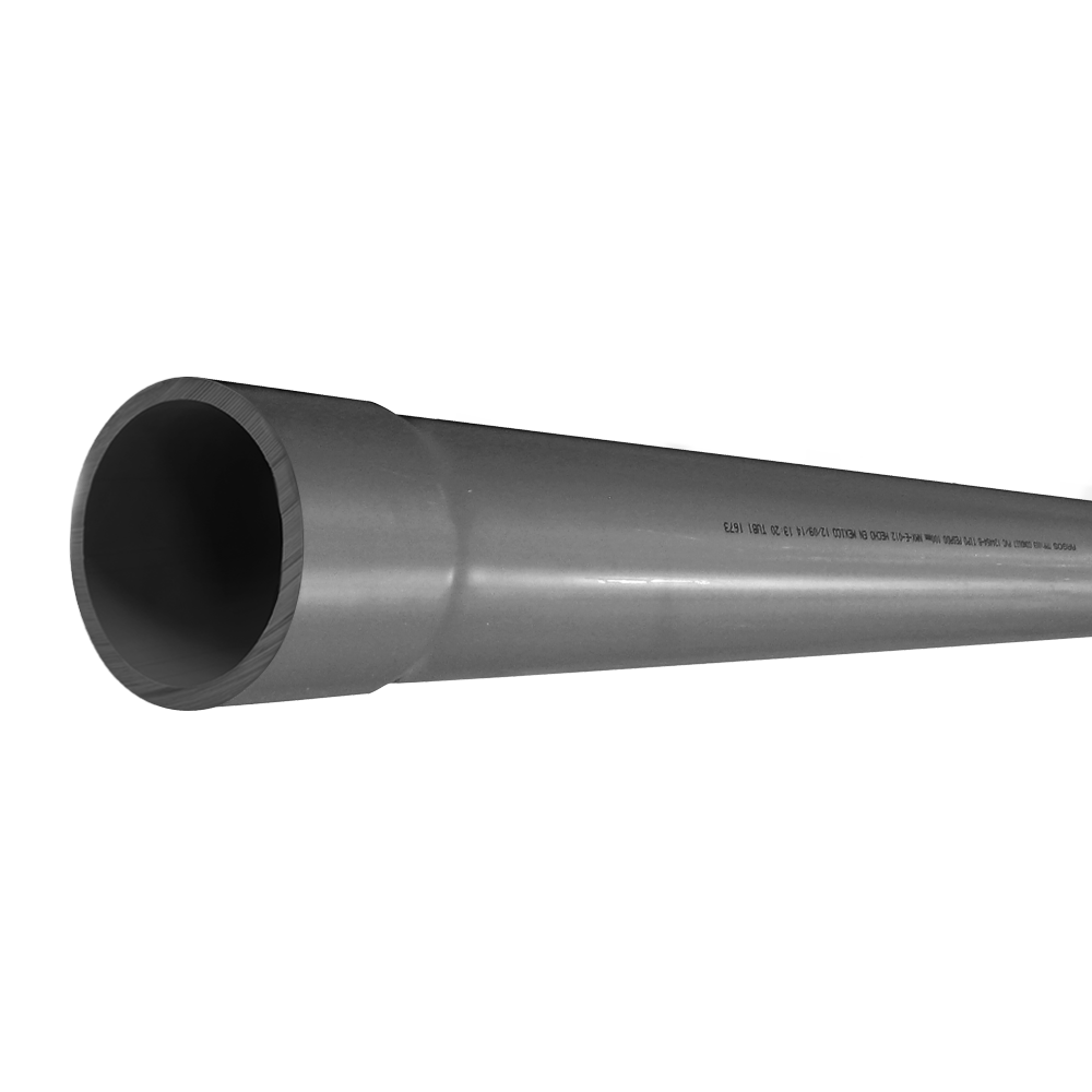 TUBERIA DE PVC CEDULA 40 60mm 2 1/2" GRIS