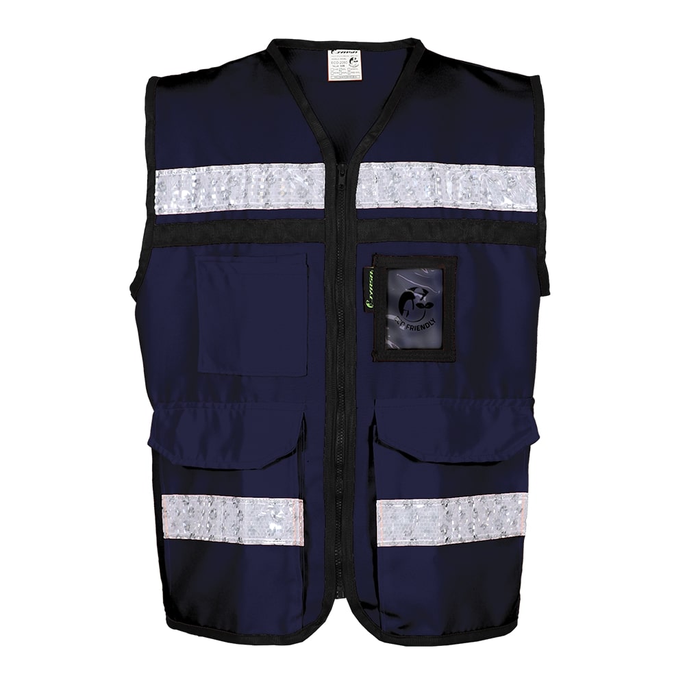 CHALECO AZUL CERRADO  TIPO RESCATISTA LIGERO CLASE II TALLA XG