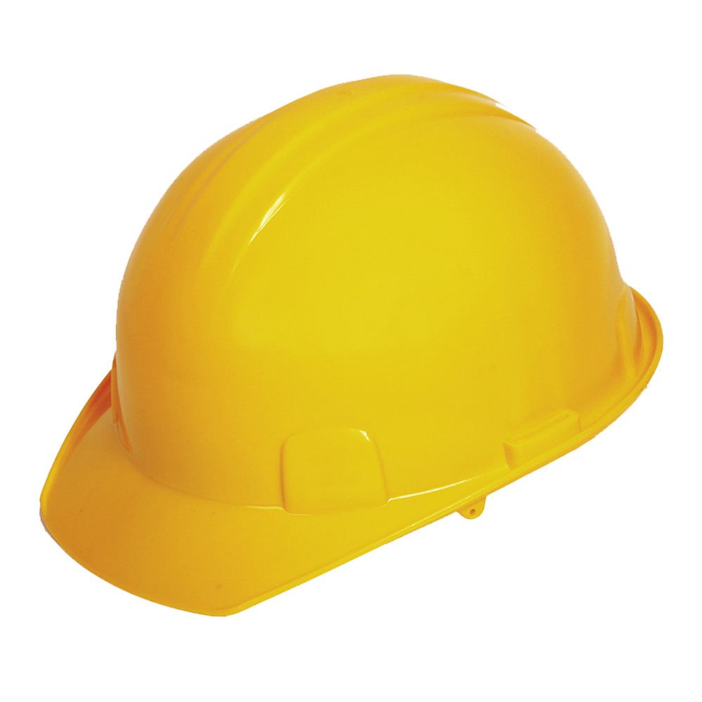 CASCO TIPO CACHUCHA DIELECTRICO ECOFRIENDLY AMARILLO SUSPENSION 6 PUNTOS PLASTICA, TIPO 1 CLAS E.
